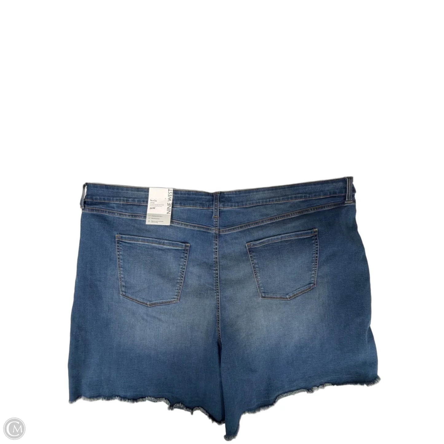 Shorts By Nine West In Blue Denim, Size: 30