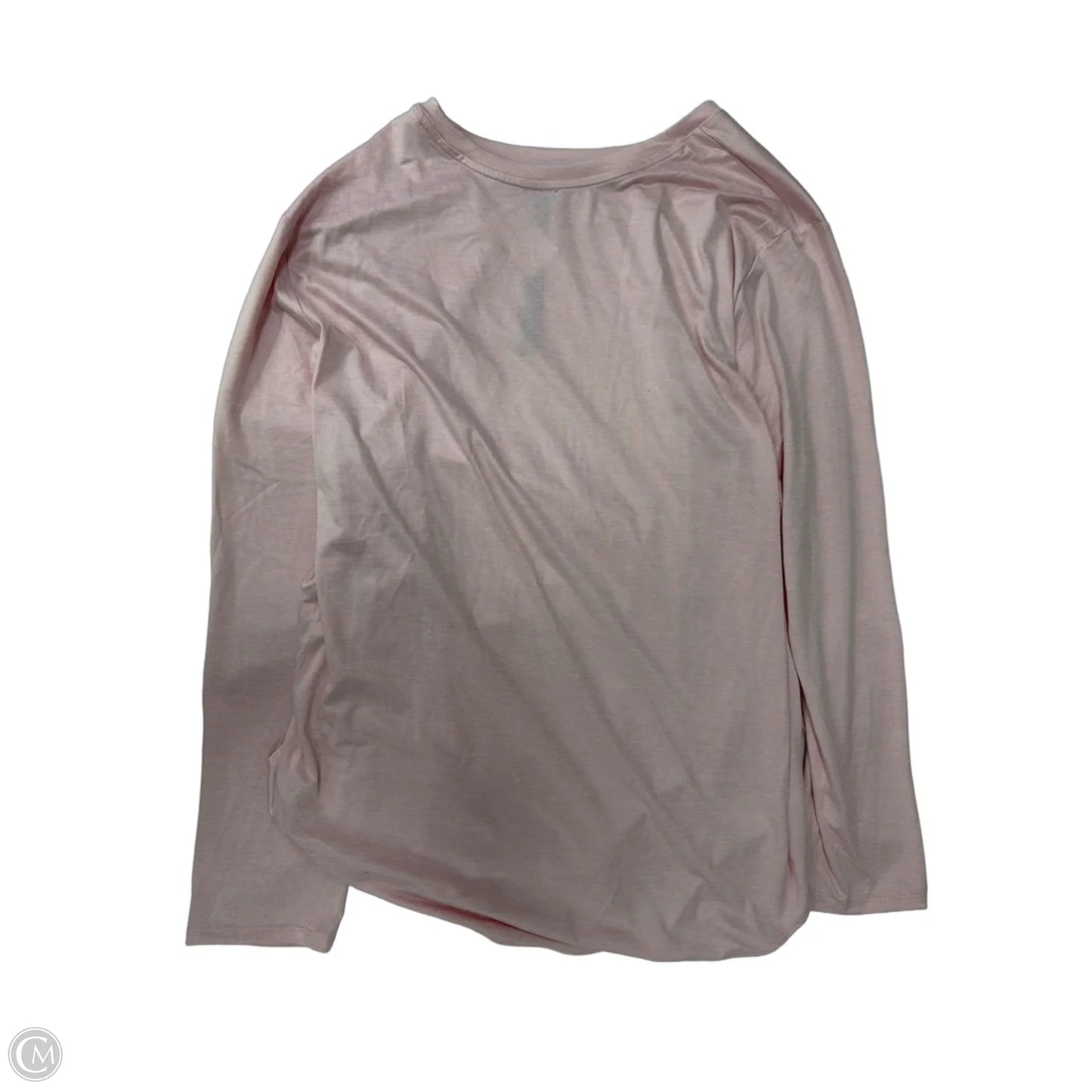 Athletic Top Long Sleeve Crewneck By Skechers In Pink, Size: 2x