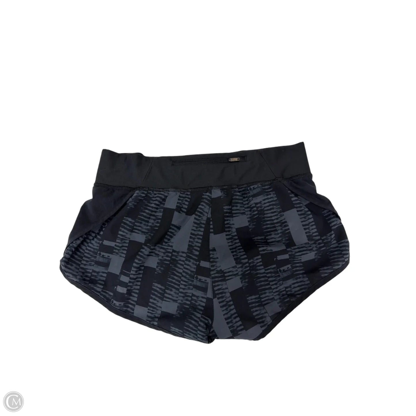 Athletic Shorts By Under Armour In Black & Grey, Size: M