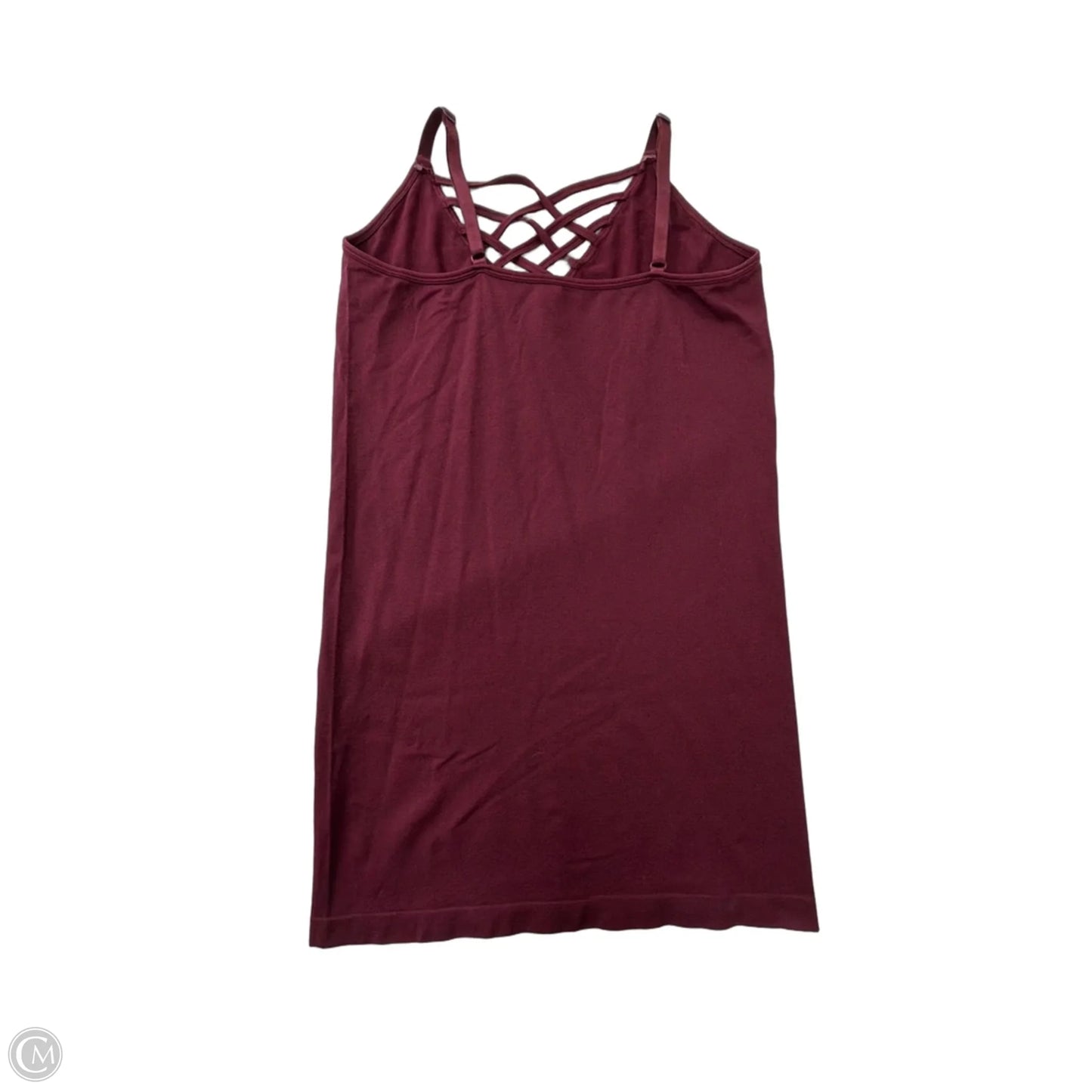 Top Cami By Zenana Outfitters In Maroon, Size: 1x