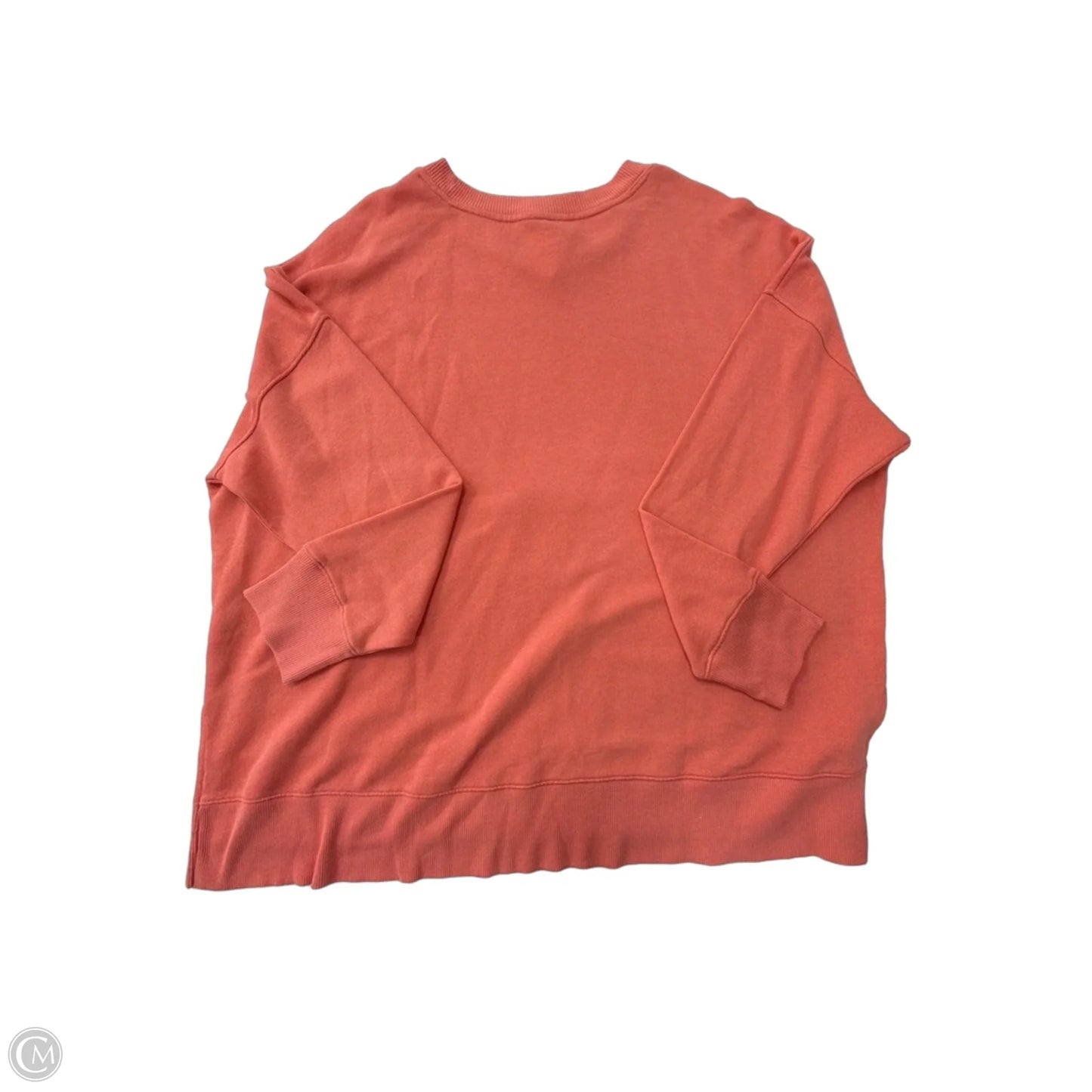 Top Long Sleeve By Time And Tru In Coral, Size: 3x
