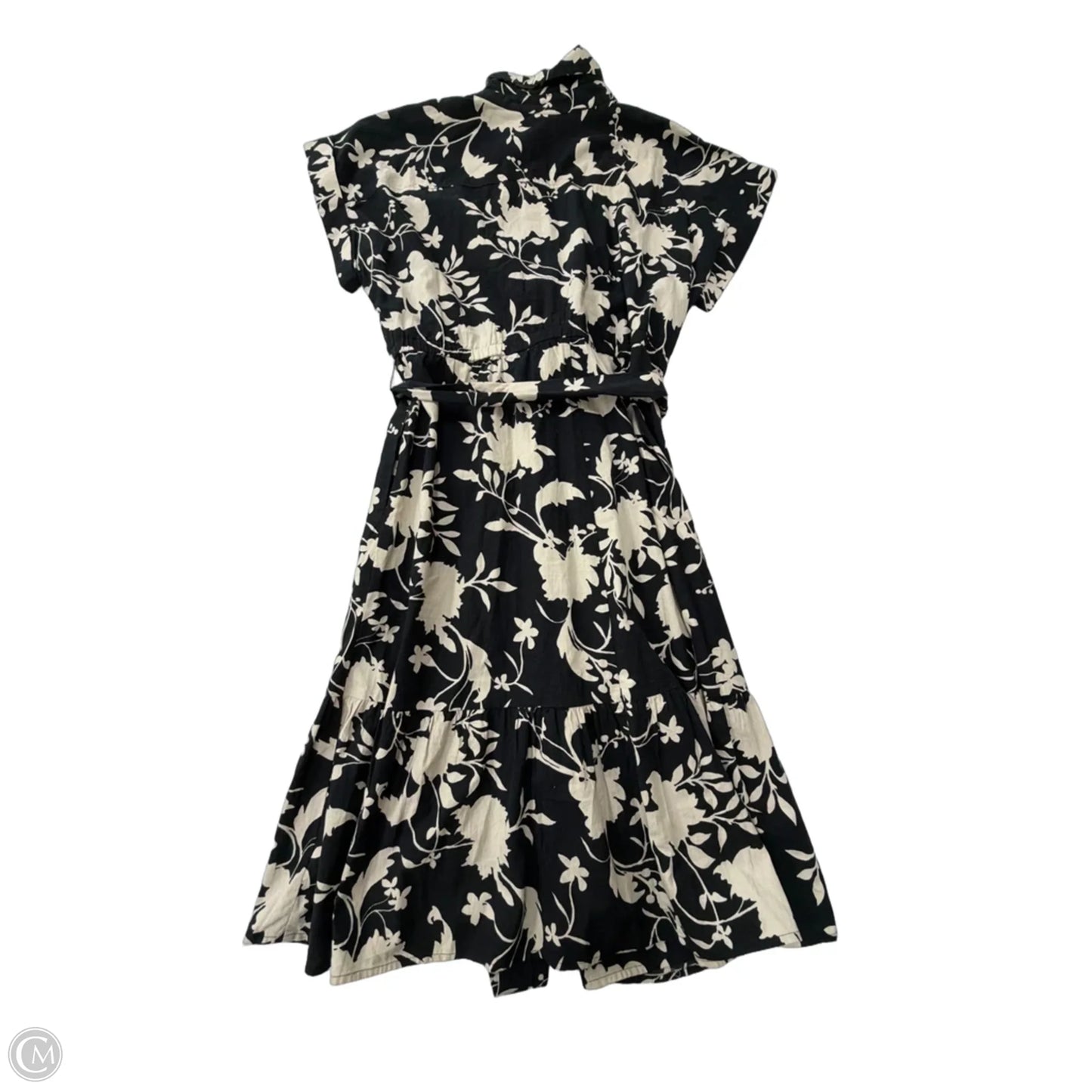 Dress Casual Midi By Ava & Viv In Floral Print, Size: 1x