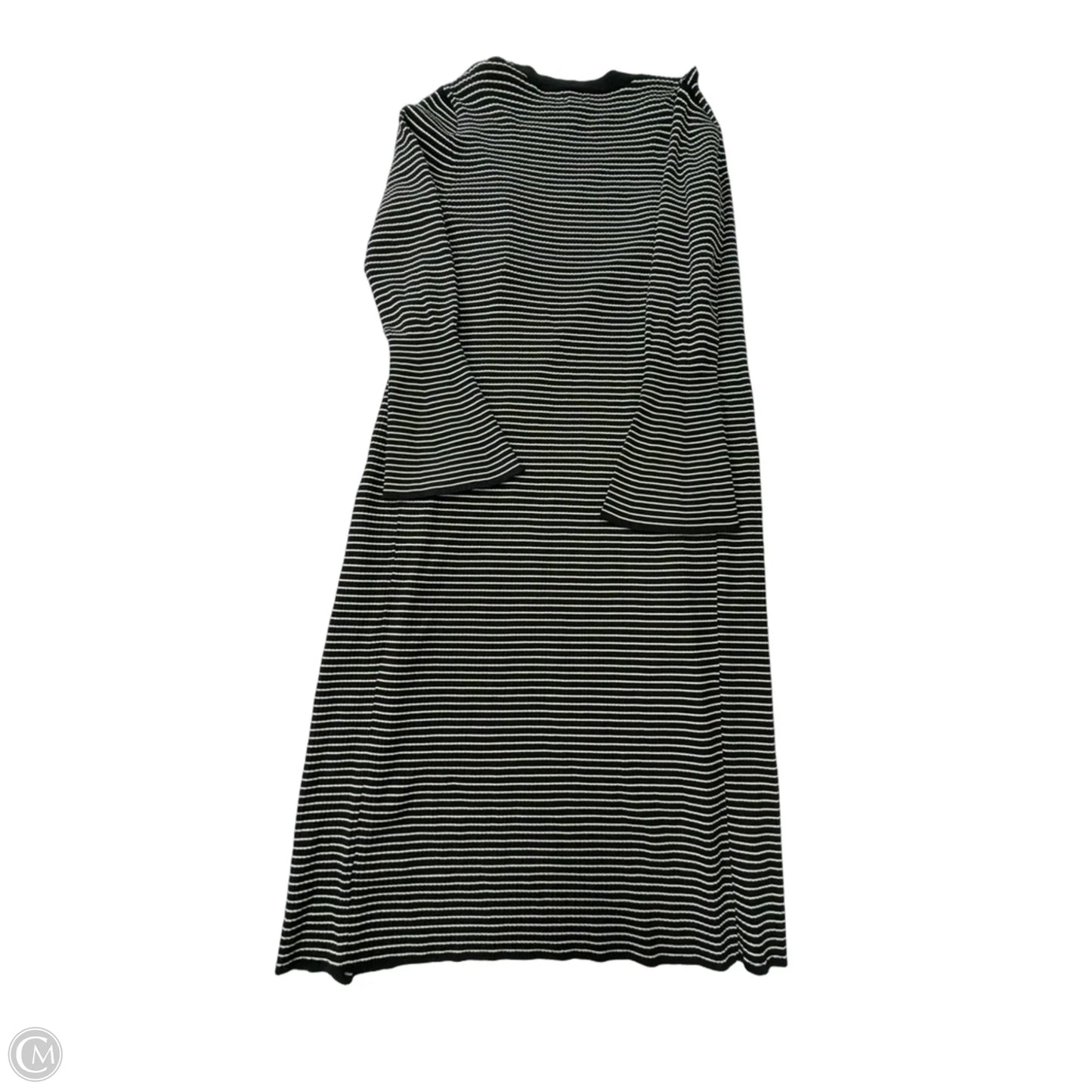 Cardigan By A New Day In Striped Pattern, Size: L