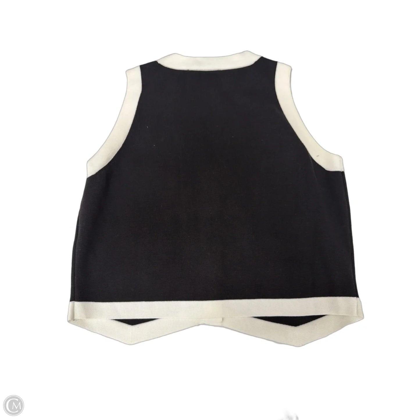 Vest Other By White House Black Market In Black & White, Size: Xl