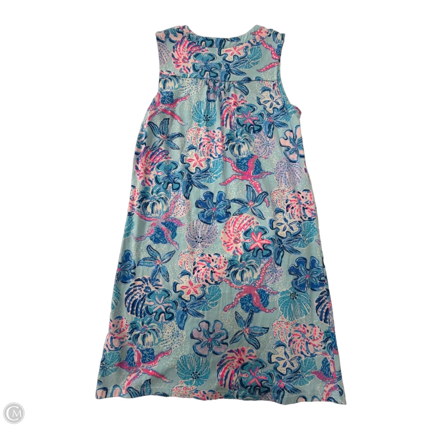 Dress Designer By Lilly Pulitzer In Blue & Pink, Size: Xs