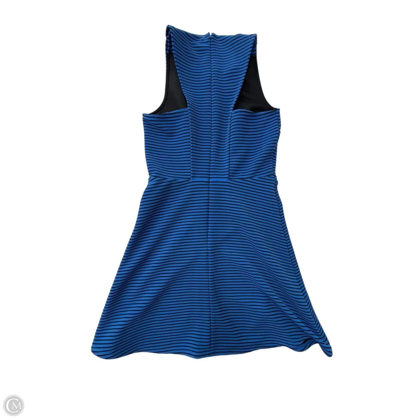 Dress Casual Maxi By Clothes Mentor In Black & Blue, Size: Xs