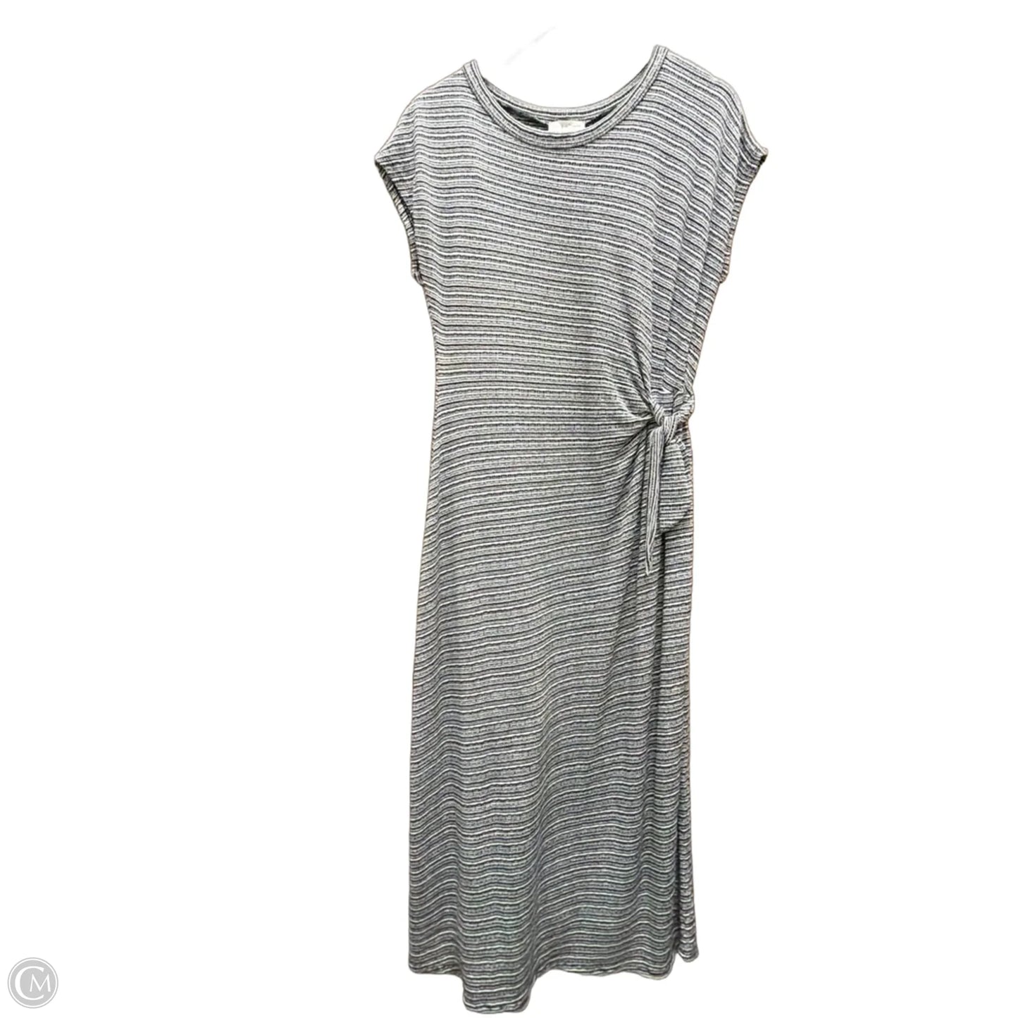 Dress Casual Maxi By See You Monday In Black & White, Size: L