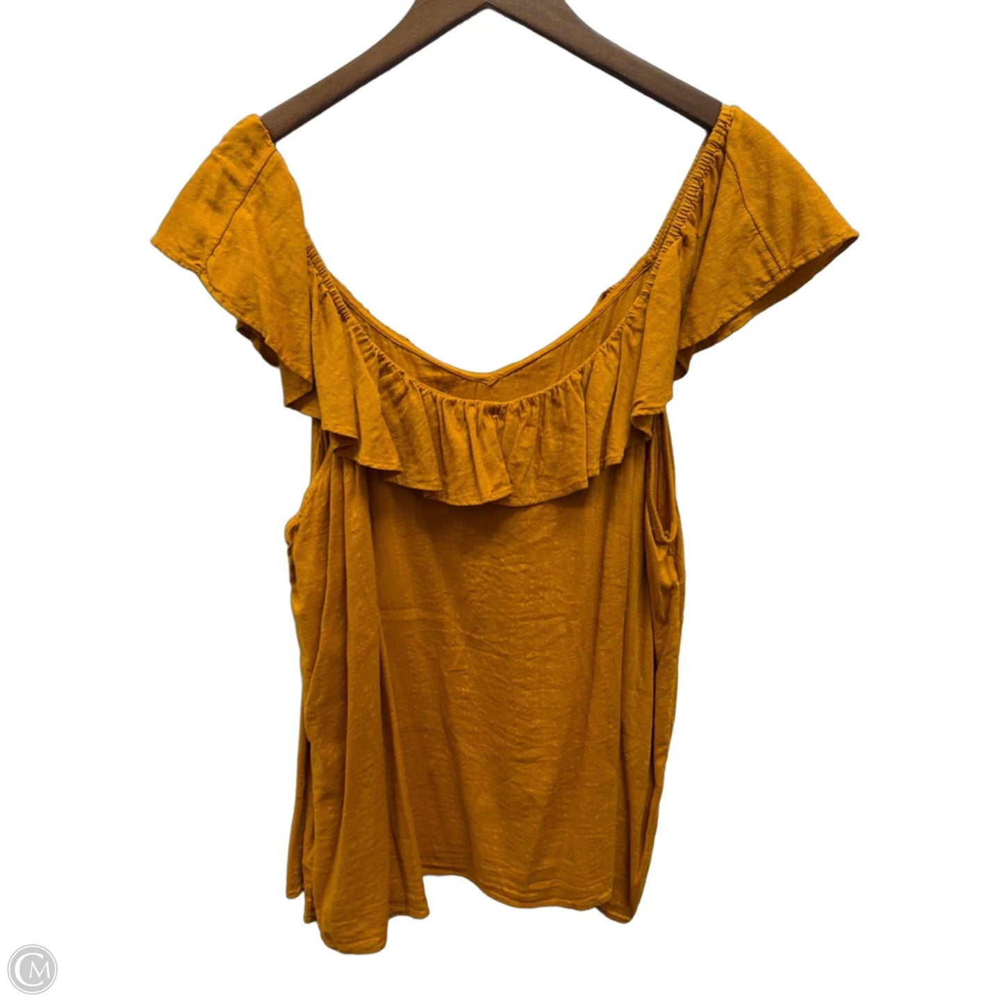 Top Sleeveless By Old Navy In Orange, Size: 1x