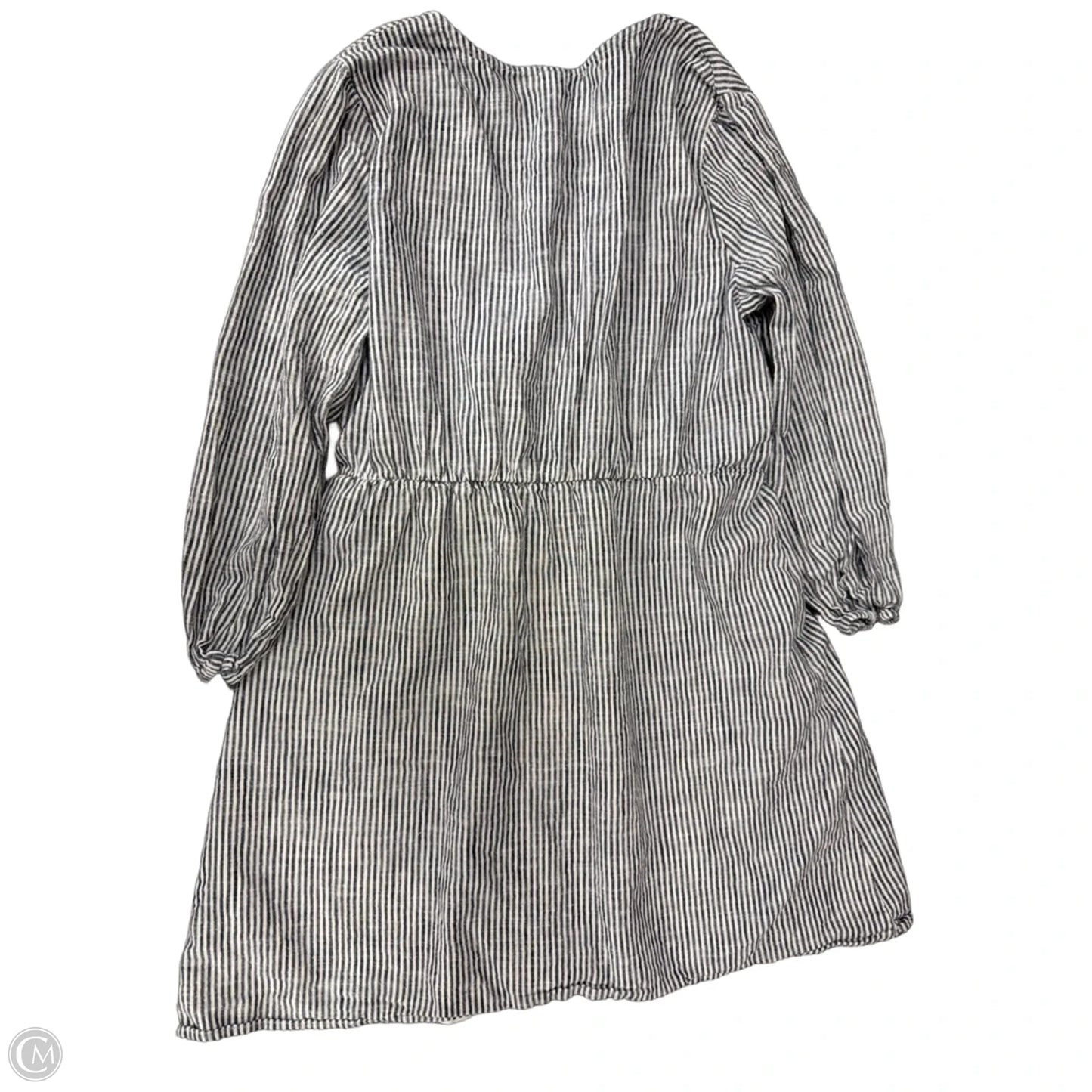 Dress Casual Midi By Old Navy In Striped Pattern, Size: Xl