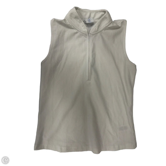 Athletic Tank Top By Sigrid Olsen In White, Size: Xs
