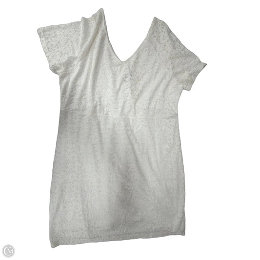 Dress Casual Midi By Agnes Orinda In White, Size: 4