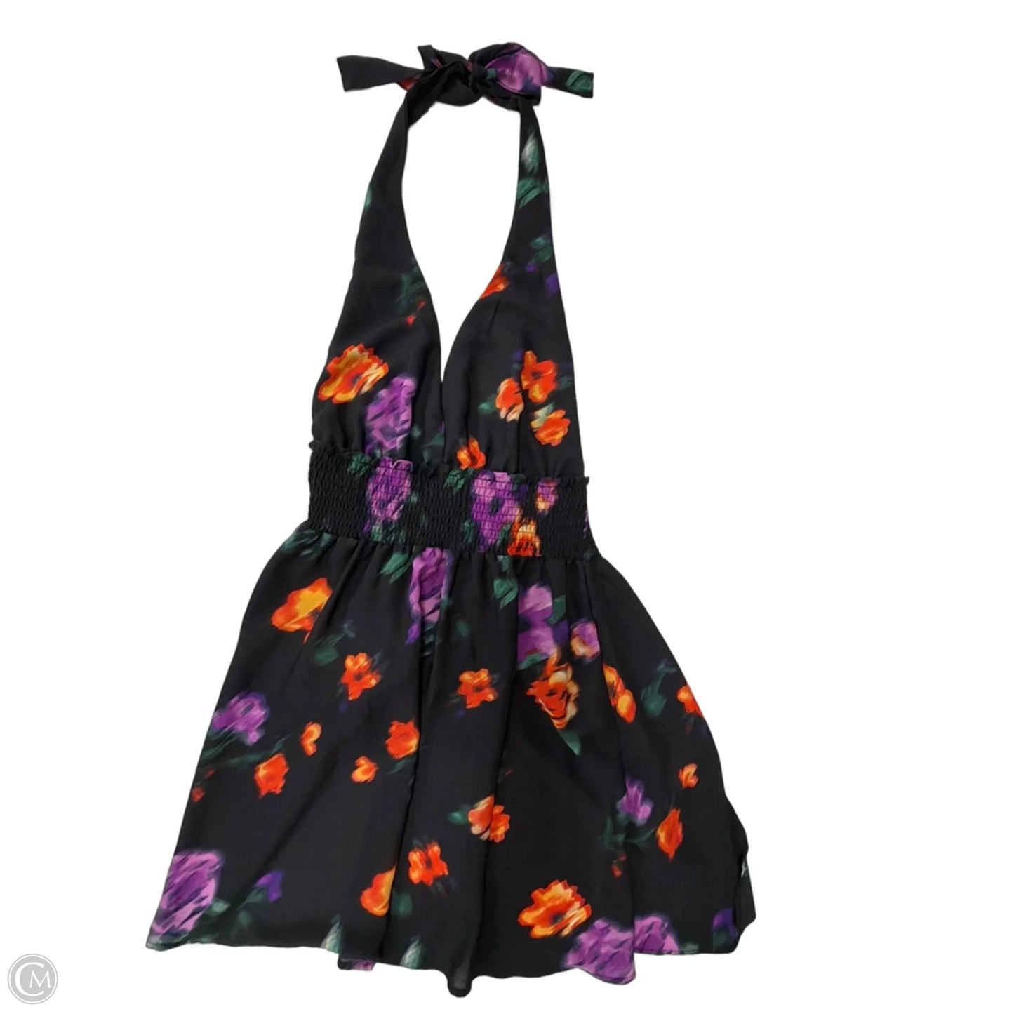 Dress Casual Short By Madden Girl In Floral Print, Size: L