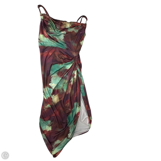 Dress Casual Midi By Shein In Multi-colored, Size: Xl