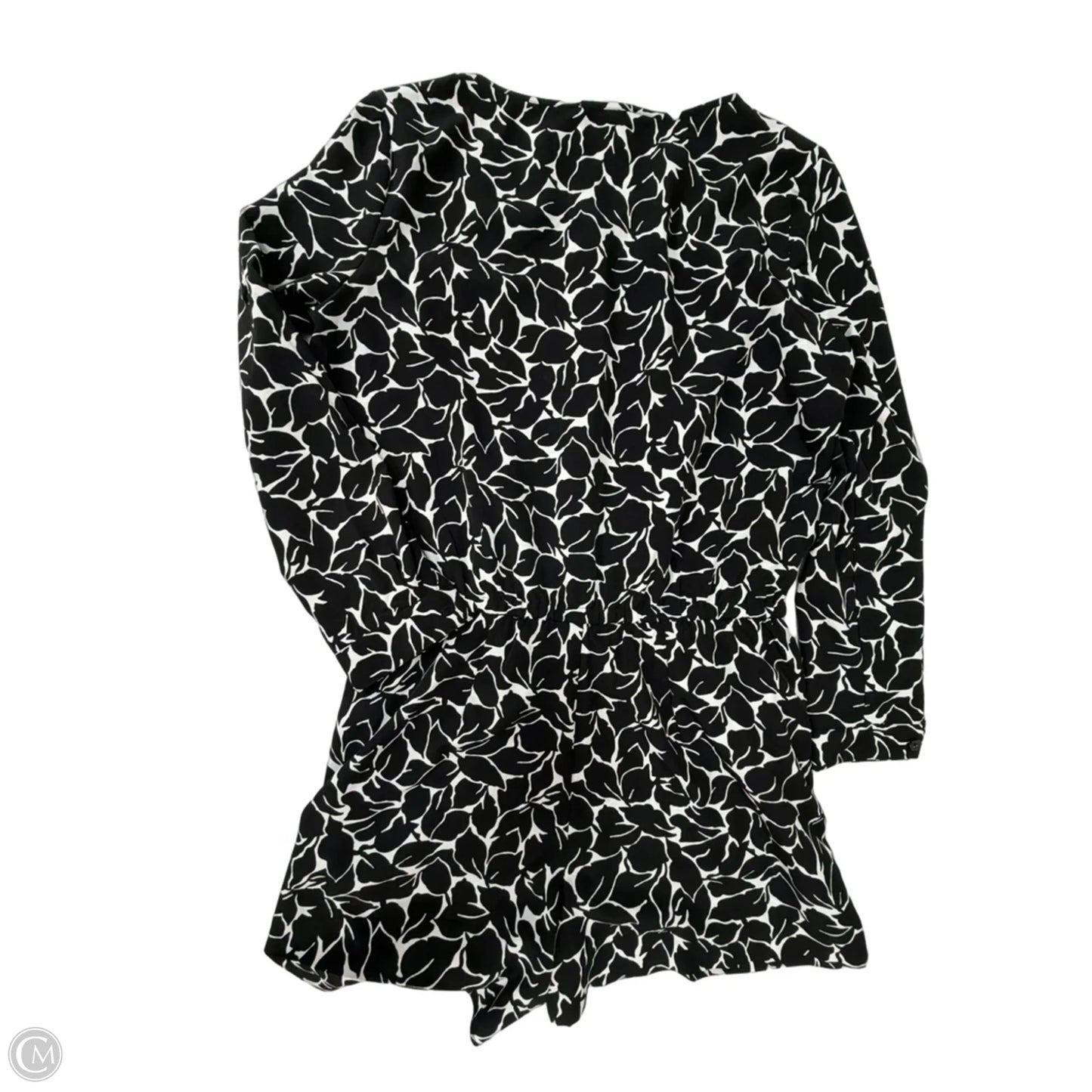 Romper By Loft In Black & White, Size: Sp