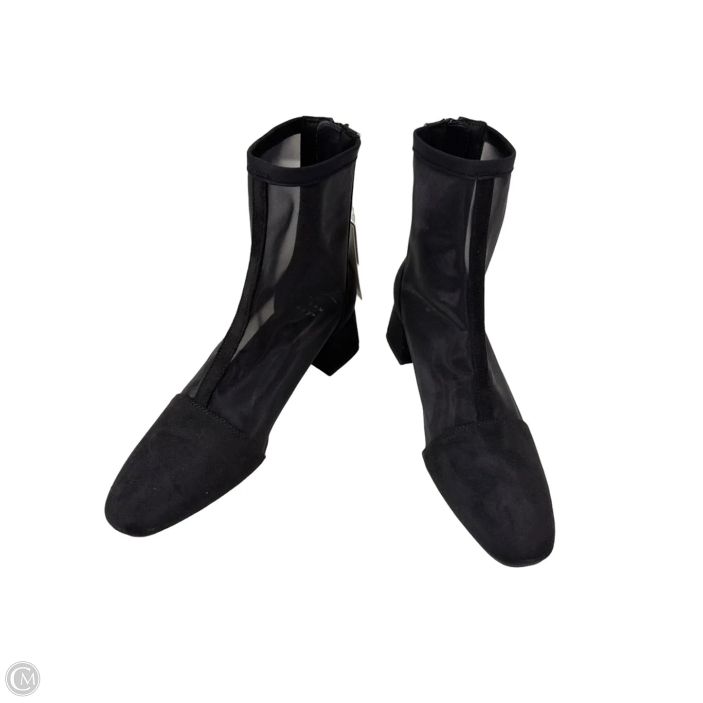 Boots Ankle Heels By A New Day In Black, Size: 7.5