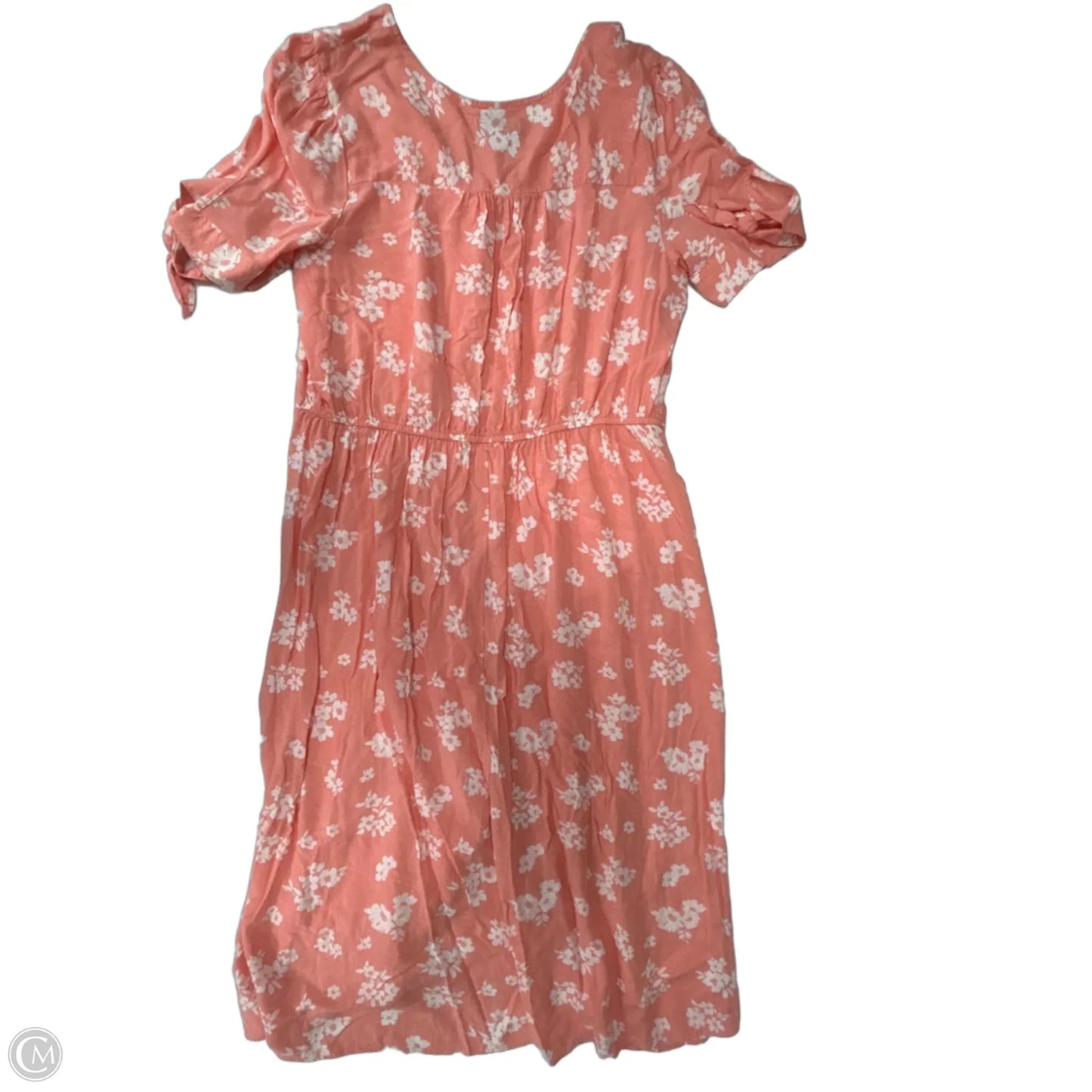 Dress Casual Midi By Clothes Mentor In Floral Print, Size: Xl