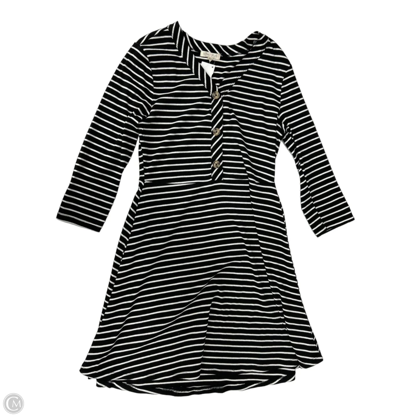 Dress Casual Short By Ultra Flirt In Striped Pattern, Size: Xl