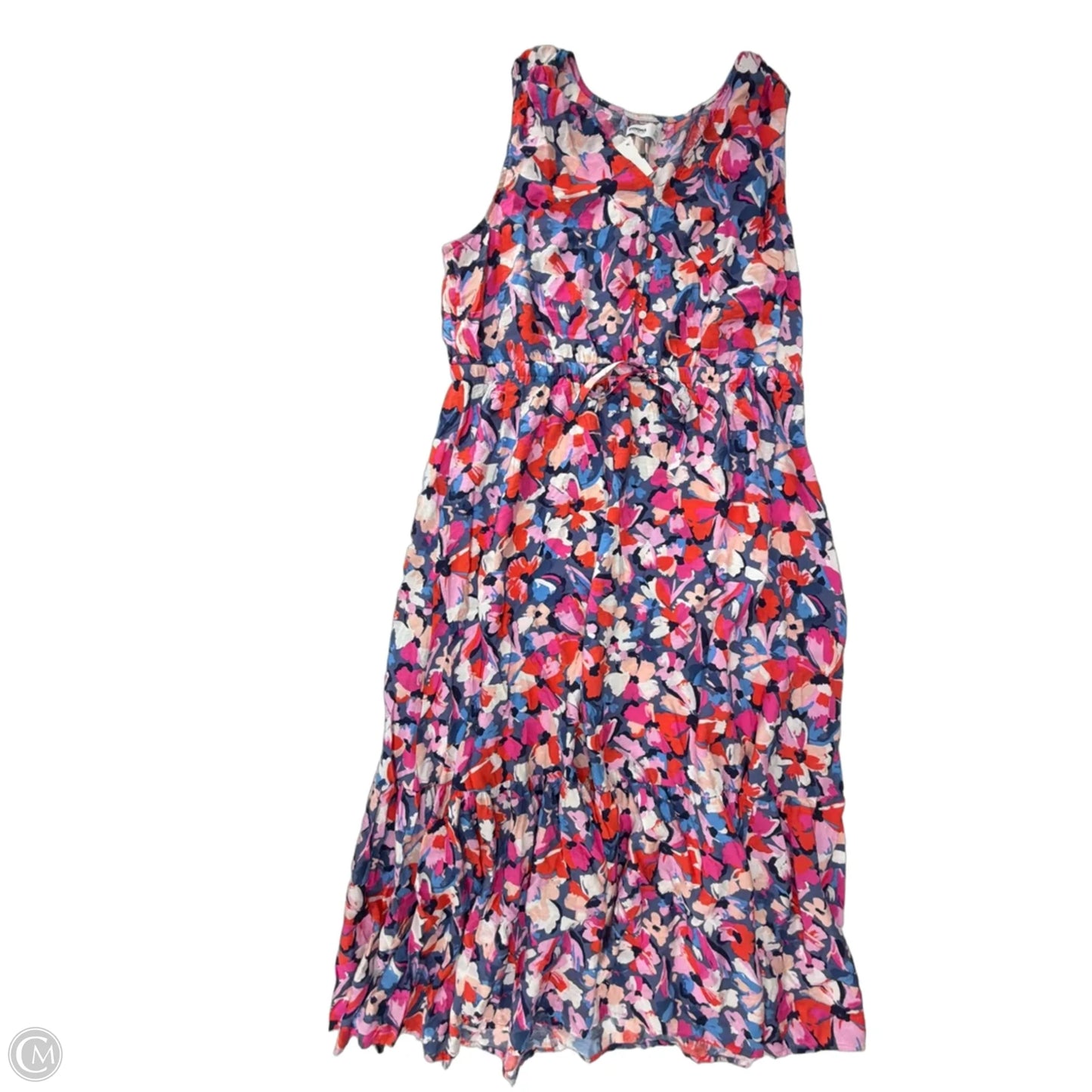 Dress Casual Maxi By Sonoma In Floral Print, Size: 1x