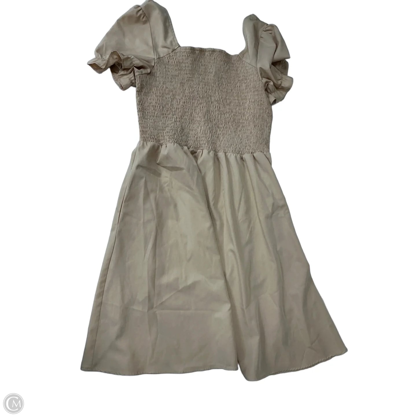 Dress Casual Short By Cmf In Tan, Size: Xl