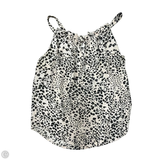 Top Sleeveless By Lush In Black & Pink, Size: M