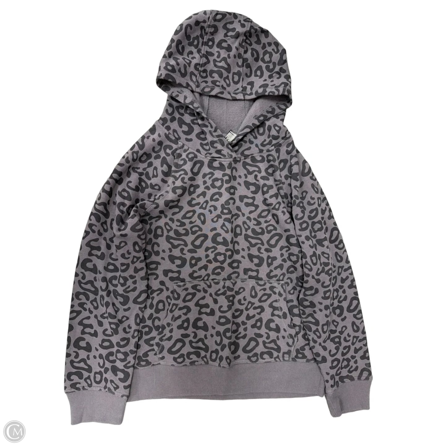 Sweatshirt Hoodie By 90 Degrees By Reflex In Animal Print, Size: L