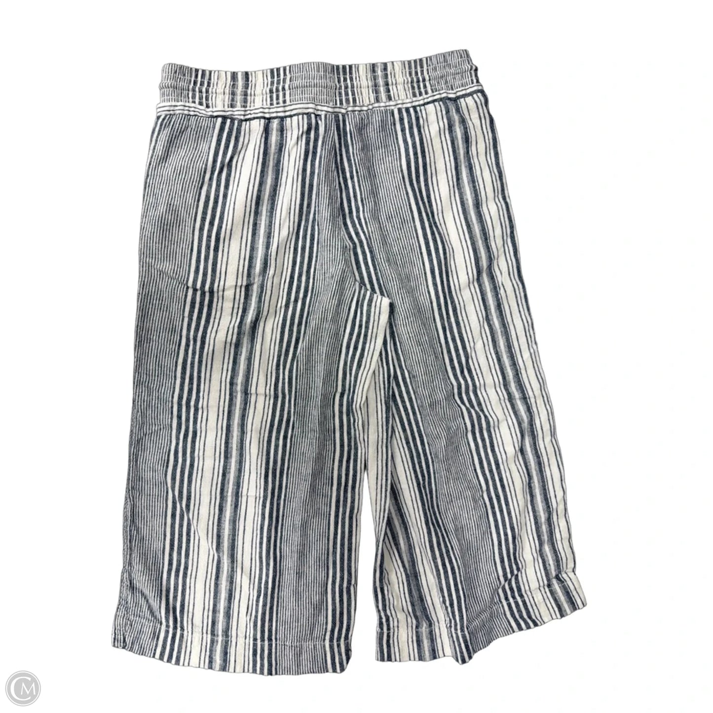 Pants Wide Leg By Time And Tru In Striped Pattern, Size: 8