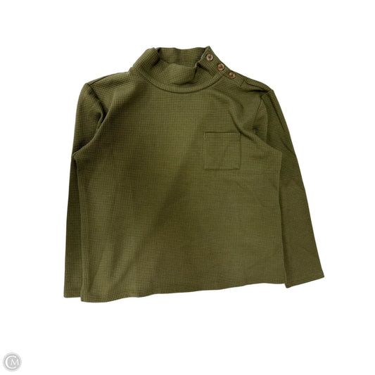 Top Long Sleeve By Talbots In Green, Size: M