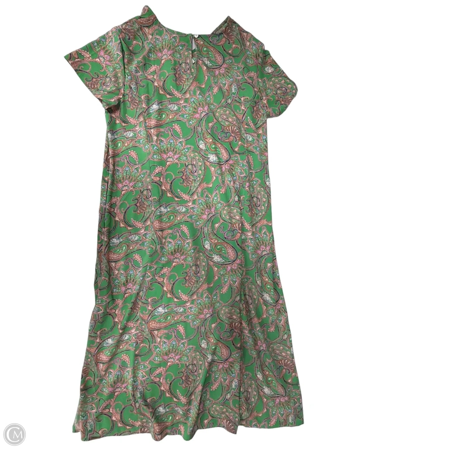 Dress Casual Maxi By J. Jill In Green, Size: Xl