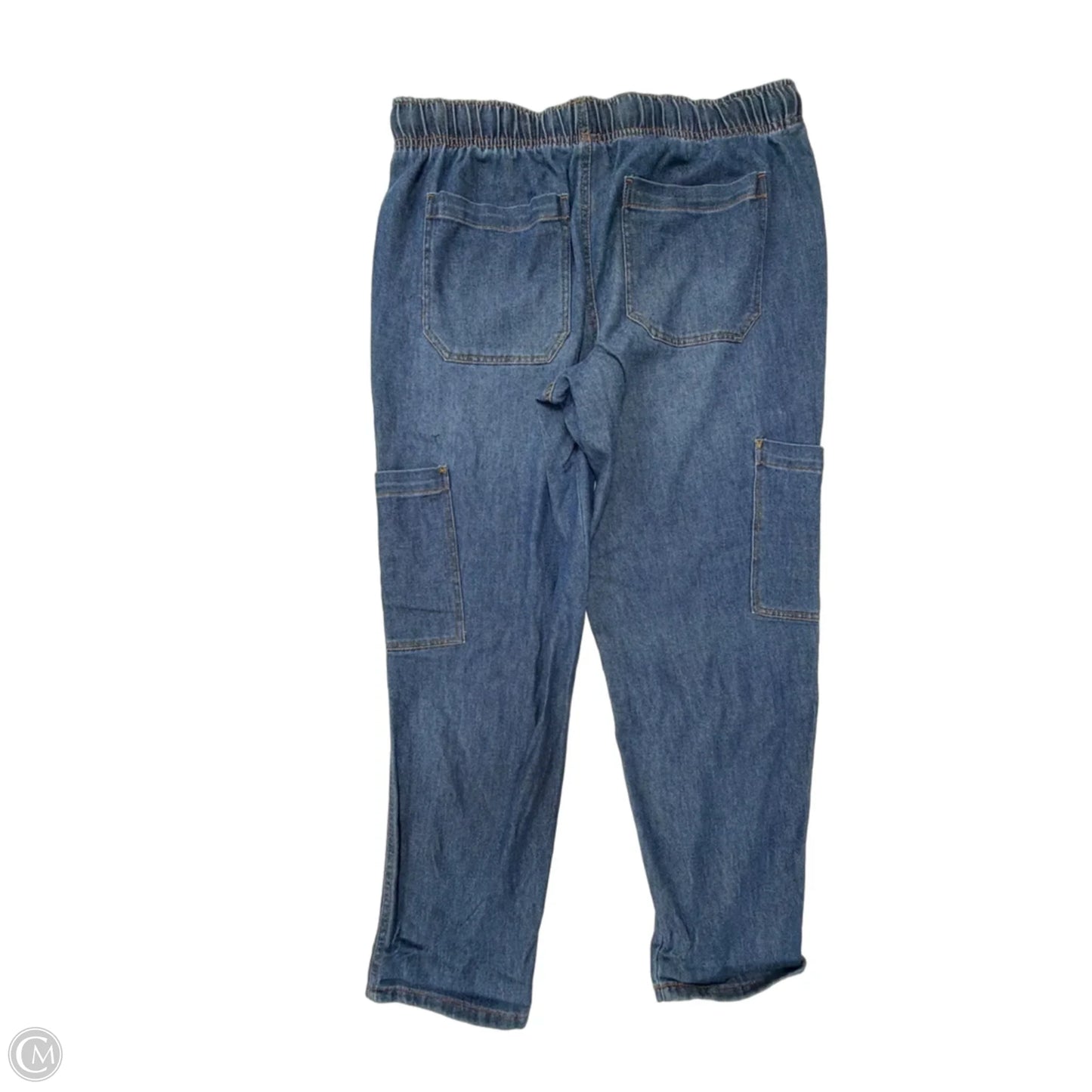 Pants Cargo & Utility By Falls Creek In Blue Denim, Size: 12