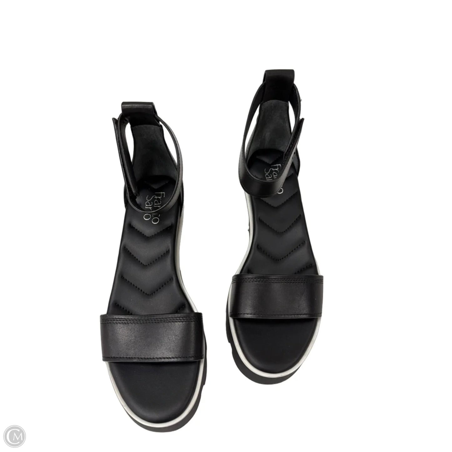 Sandals Flats By Franco Sarto In Black, Size: 8.5