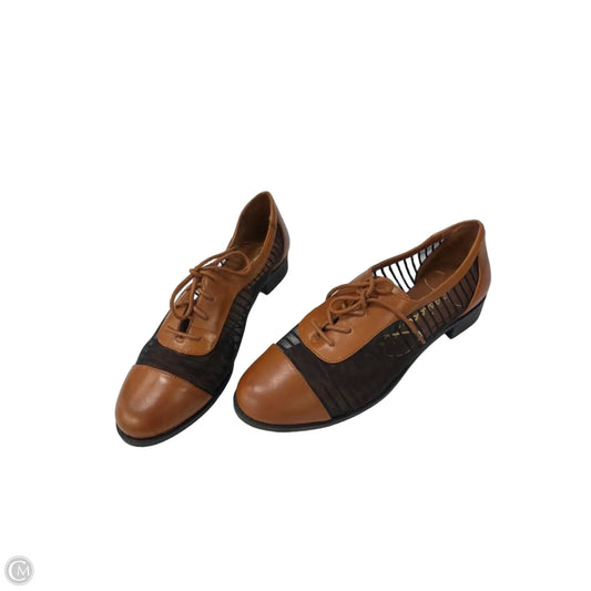Shoes Flats By Jessica Simpson In Black & Brown, Size: 8