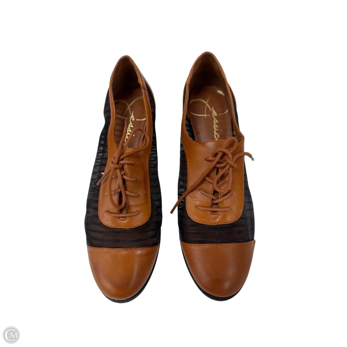 Shoes Flats By Jessica Simpson In Black & Brown, Size: 8