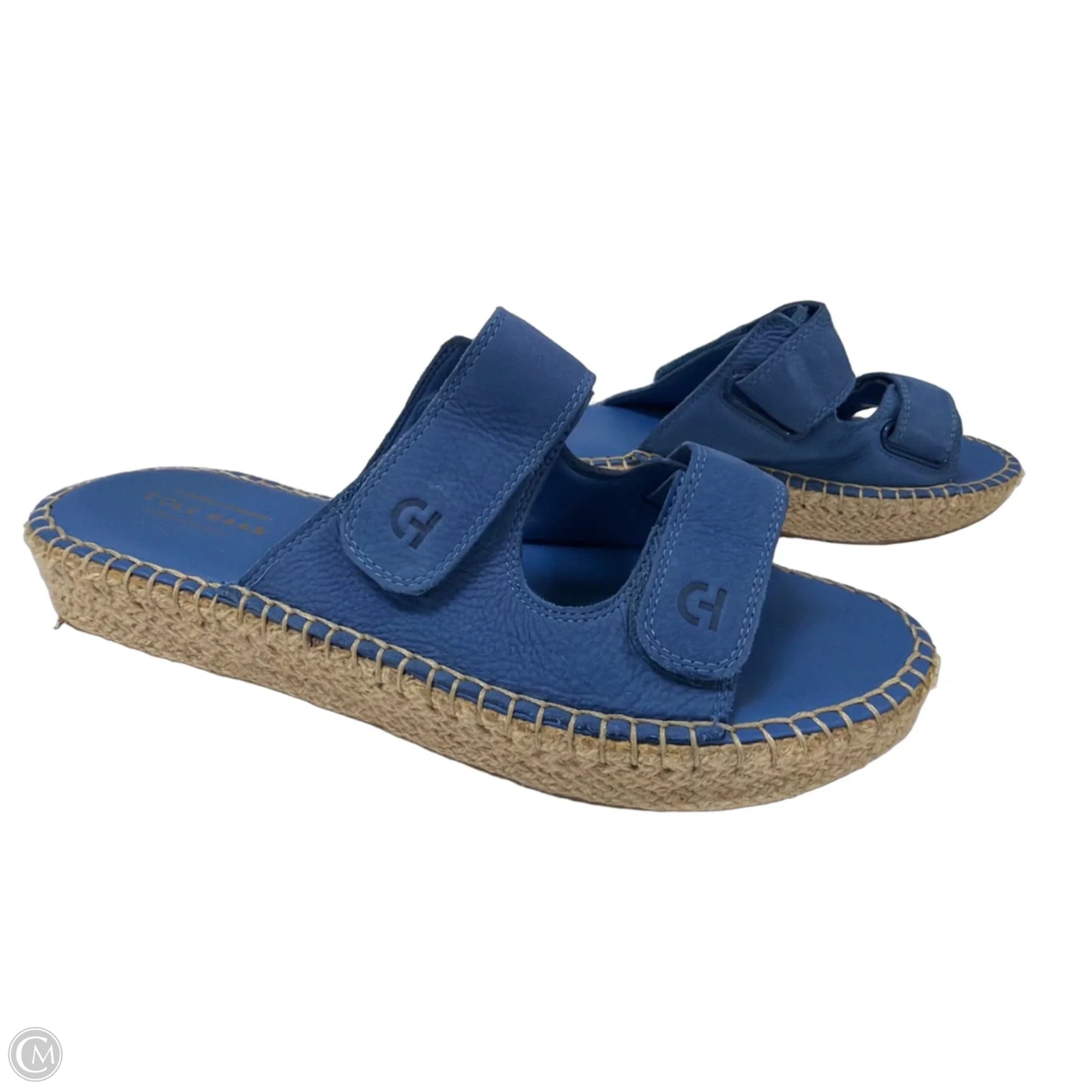 Sandals Flats By Cole-haan In Blue, Size: 8.5