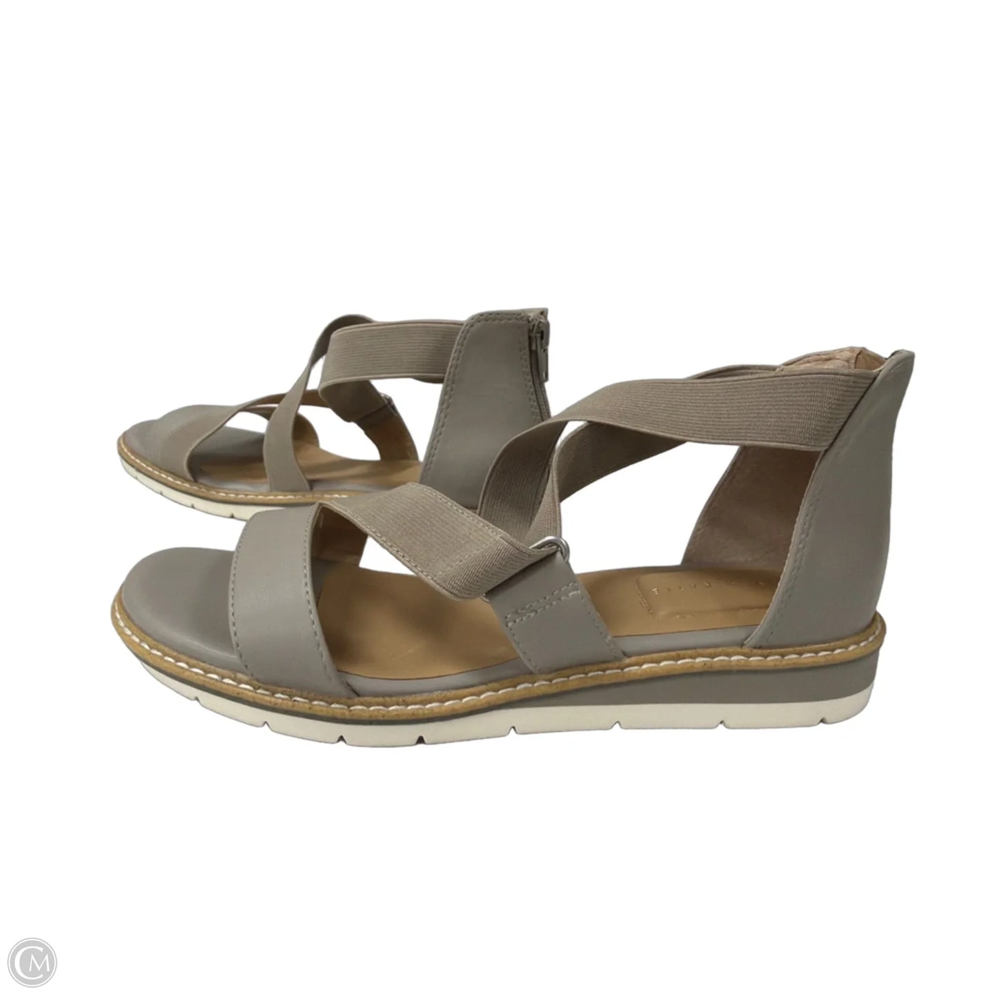 Sandals Flats By Kelly And Katie In Beige, Size: 8
