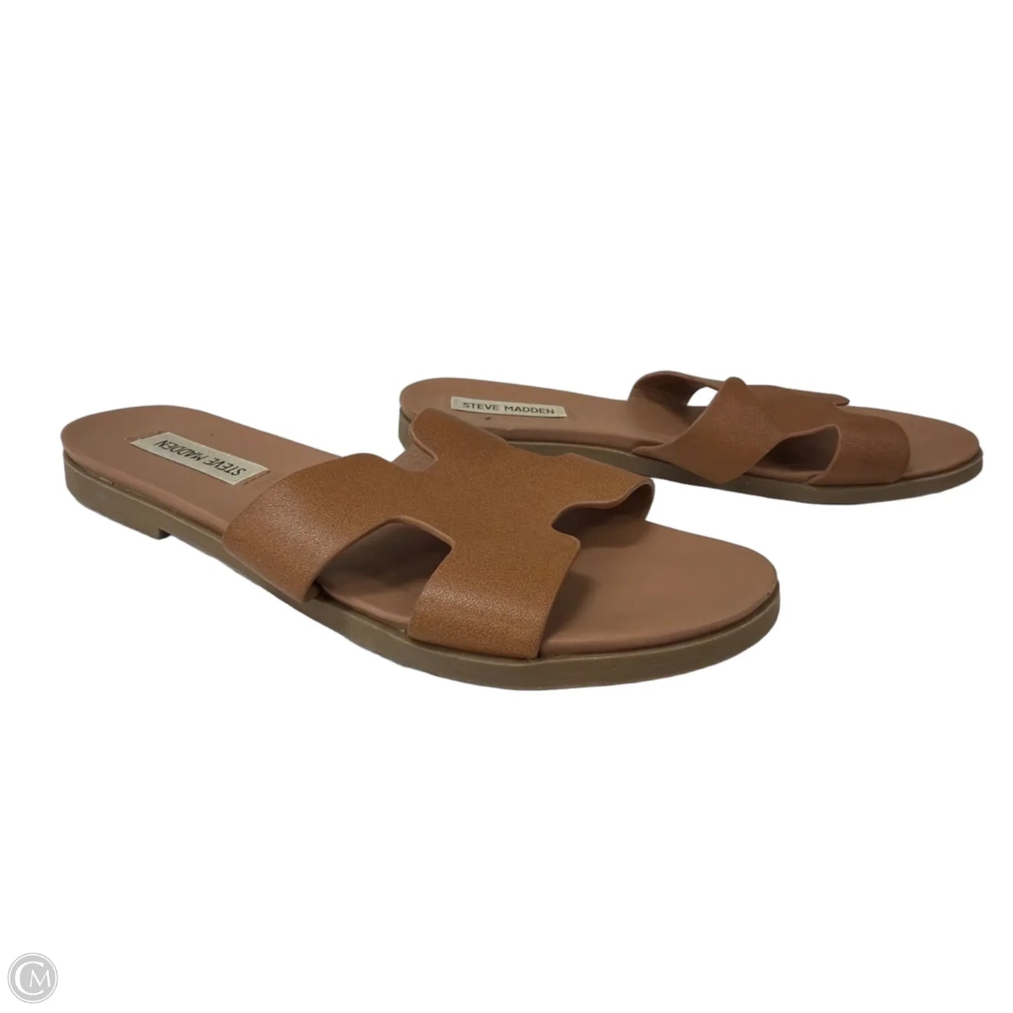 Sandals Flats By Steve Madden In Brown, Size: 8