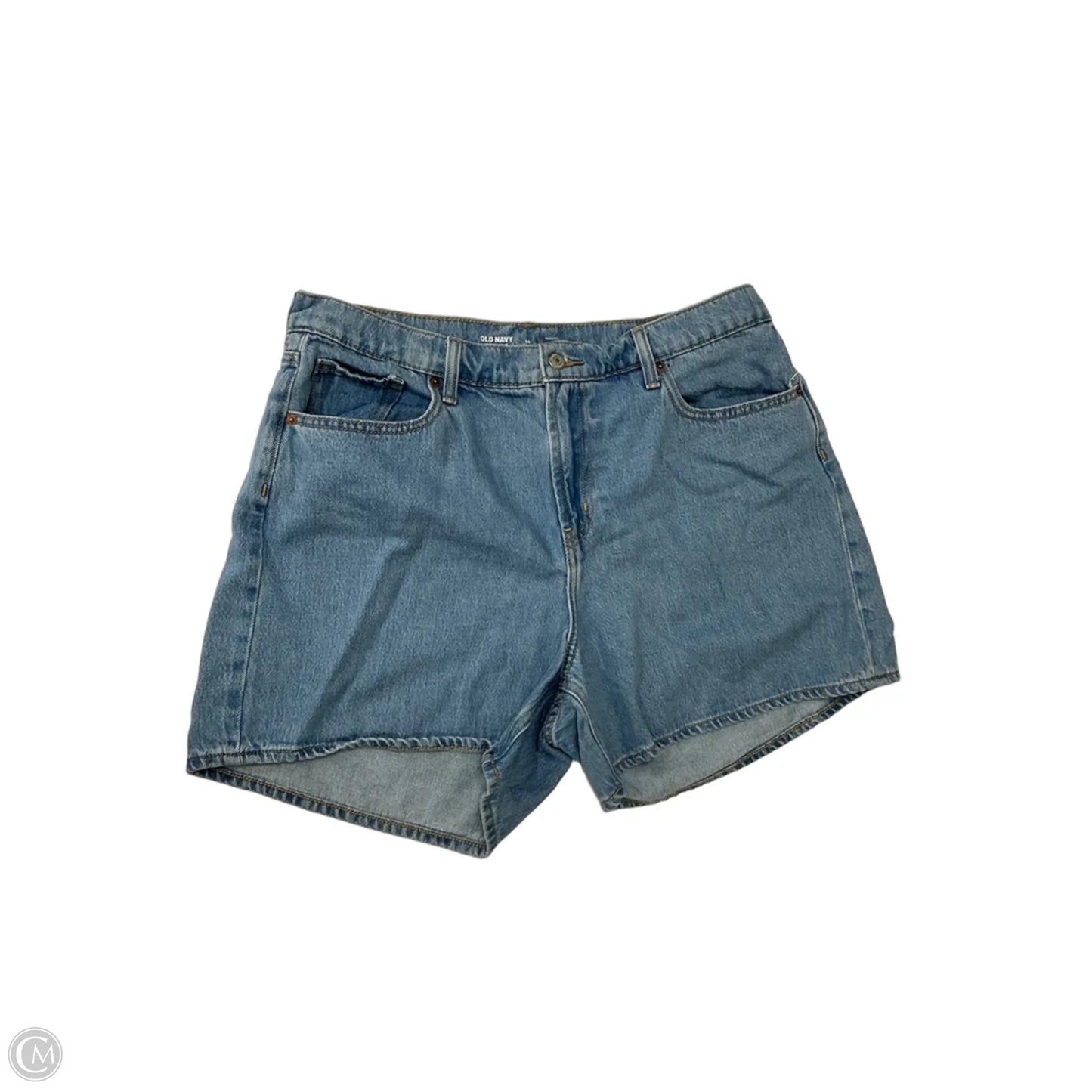 Shorts By Old Navy In Blue Denim, Size: 14