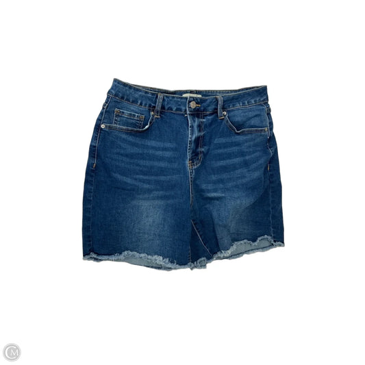 Shorts By Luvamia In Blue Denim, Size: 12