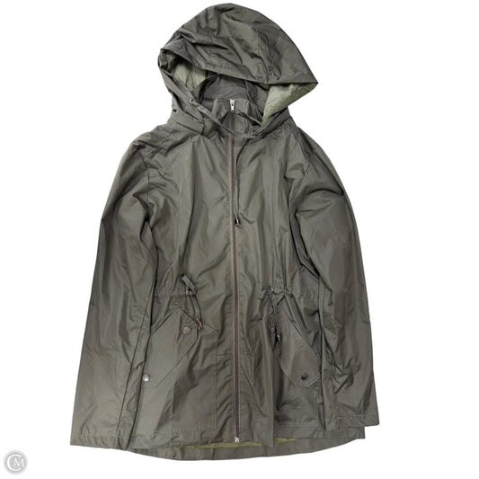 Coat Raincoat By Cmf In Green, Size: S
