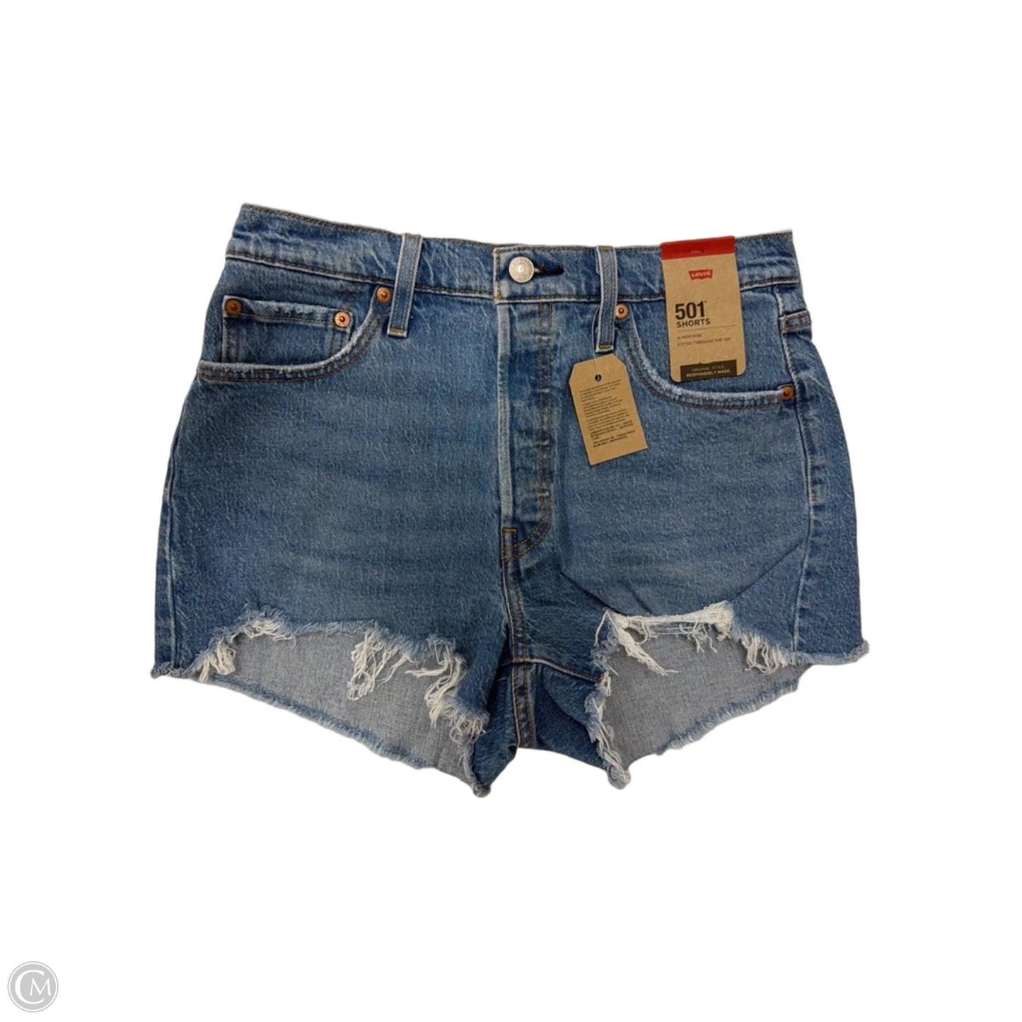 Shorts By Levis In Blue Denim, Size: 6