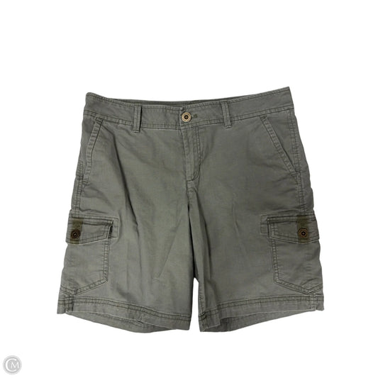 Shorts By Eddie Bauer In Green, Size: 6