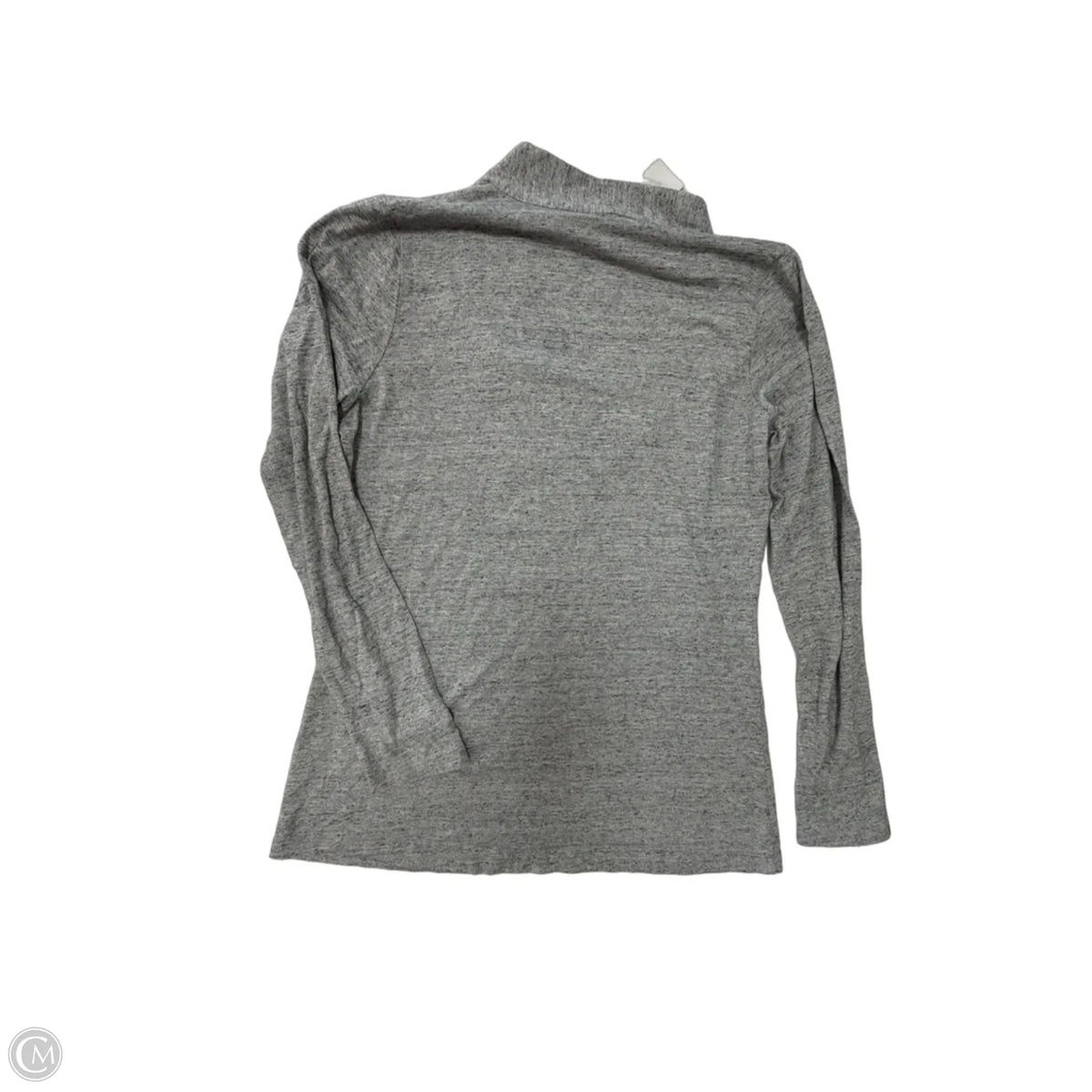 Top Long Sleeve By Cabi In Grey, Size: S