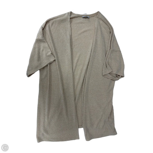 Cardigan By White Birch In Tan, Size: Xl