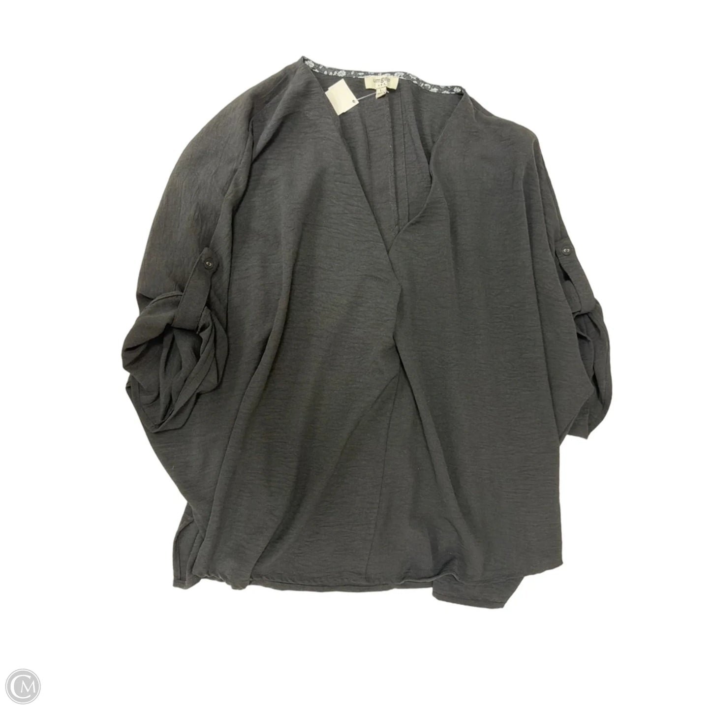 Top Short Sleeve By Umgee In Black, Size: L