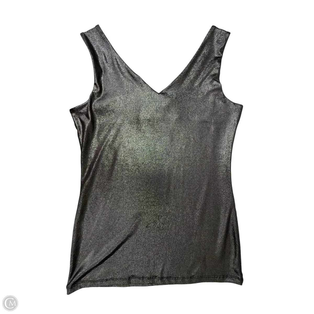 Tank Top By Cache In Silver, Size: S