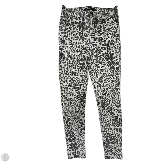 Jeans Skinny By Hudson In Animal Print, Size: 4