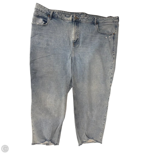 Jeans Cropped By Old Navy In Blue Denim, Size: 26