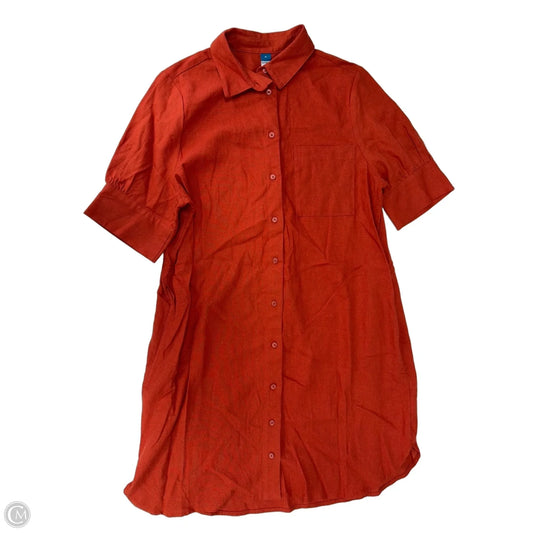 Dress Casual Short By Old Navy In Orange, Size: M