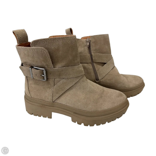 Boots Combat By Lucky Brand In Tan, Size: 9.5