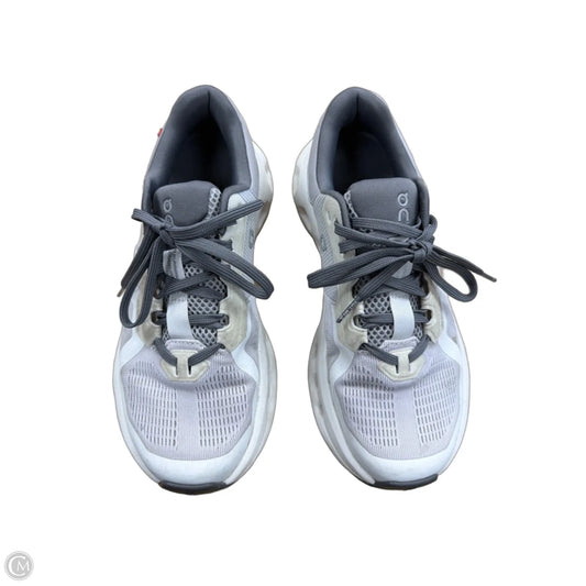 Shoes Athletic By On Cloud In Grey & White, Size: 6