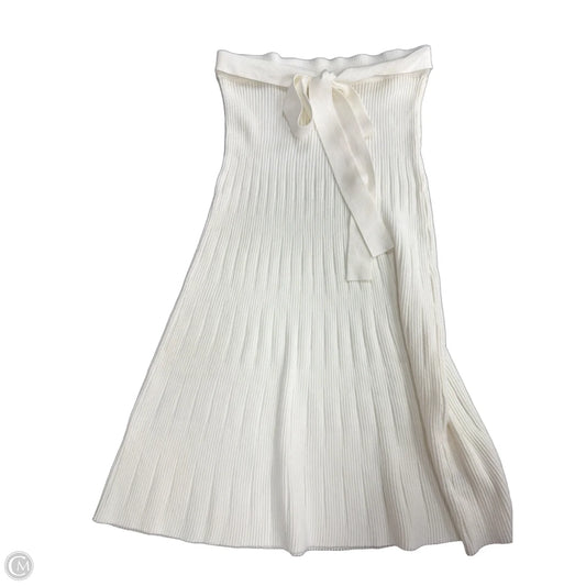 Skirt Midi By Ontwelfth In Cream, Size: Xl
